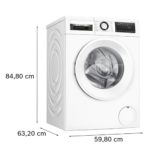 Veļas mašīna Bosch Serie | 6 Eco Silence Drive™, 9kg, 1200 apgr./min., WGG1420LSN