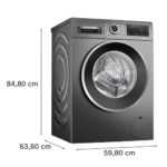 Veļas mašīna Bosch Serie | 6 Eco Silence Drive™, 9kg, 1400 apgr./min., WGG2440RSN