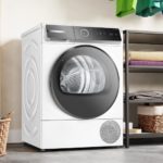 Veļas žāvētājs siltumsūkņa Bosch Serie | 8, 9kg, WQB245ALSN, Smart Dry, Home Connect