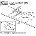 Iebūvējama indukcijas plīts virsma Bosch Serie | 6 Domino, 30cm, PIB375FB1E