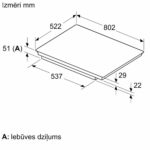 Iebūvējama indukcijas plīts virsma Bosch Serie | 6 FlexInduction, 80cm, PXV831HC1E