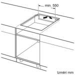 Iebūvējama indukcijas plīts virsma Bosch Serie | 4 Flush mount, 60cm, PIE601BB5E, iegremdējama