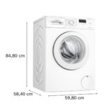 Veļas mašīna Bosch Serie | 2, 7kg, 1400 apgr./min., WAJ280L2SN