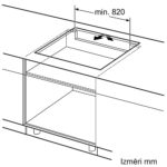 Iebūvējama indukcijas plīts virsma Bosch Serie | 6, 90cm, PIV931HC1E