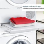 Veļas žāvētājs siltumsūkņa Bosch Serie | 8, 9kg, WQB245ALSN, Smart Dry, Home Connect