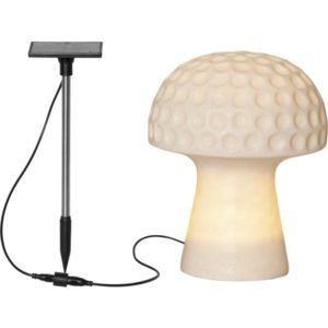 LED dārza gaismeklis ar saules bateriju Star Trading Sandy, 24cm, 4LED, 2700K, IP44, Smilšakmens