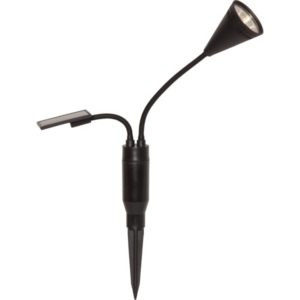 LED āra gaismeklis ar saules baterijām Star Trading Powerspot 34cm, 20lm, WW, IP44