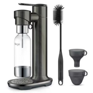 Gāzēto dzērienu pagatavotājs Sage the InFizz™ Fusion Noir SCA800 NRE, 1l