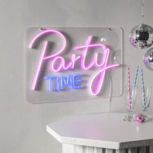LED Neona zīme Star Trading Plexy Party, 5W, 48x36cm, Ropelight Neon, IP20, USB LED Neona zīme Star Trading Plexy Party, 5W, 48x36cm, Ropelight Neon, IP20, USB