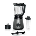 Blenderis ar piederumiem Bosch VitaPower Serie | 4, 1200W, 1.5l, MMB6174S, Sudraba