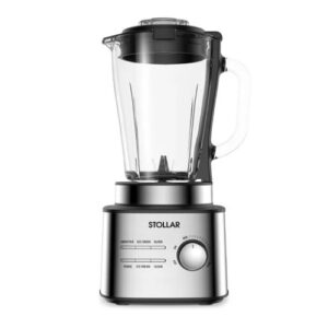 Blenderis ar stikla krūzi Stollar the Blend & Crush STB700, 1500W, 1.5l, Ner. tērauda