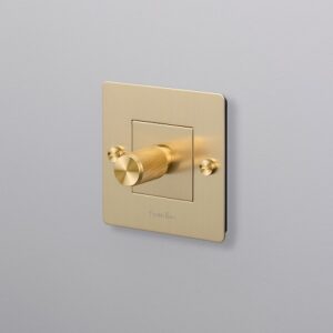 Dimmera slēdzis Buster + Punch London 1G DIMMER / 100W LED / BRASS, CDR-052387