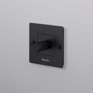 Dimmera slēdzis Buster + Punch London 1G DIMMER / 100W LED / BLACK, CDR-022386