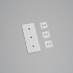 Rāmis 3-vietīgs Buster + Punch London 3G WALL PLATE / VERTICAL / WHITE, CPL-142395