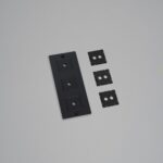 Rāmis 3-vietīgs Buster + Punch London 3G WALL PLATE / VERTICAL / BLACK, CPL-022396