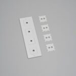 Rāmis 4-vietīgs Buster + Punch London 4G WALL PLATE / VERTICAL / WHITE, CPL-142400