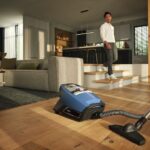 Putekļu sūcējs ar konteineru Miele Blizzard CX1 Parquet Tech Blue PowerLine, 890W, 12033960