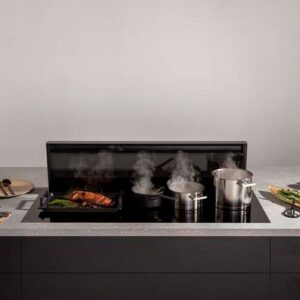 Iebūvējama indukcijas virsma ar nosūcēju Novy Panorama Pro 42120, 120cm, 10/20/30cm