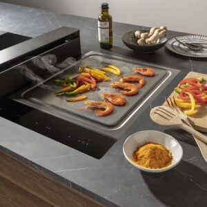 Iebūvējama indukcijas virsma ar nosūcēju Novy UP Power Teppanyaki 40006, 87cm, 4 zonas