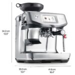 Espresso kafijas automāts Sage the Barista Touch™ Impress SES881 BSS, 1700W, Brushed Stainless Steel