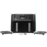 Karstā gaisa fritieris Ninja Foodi MAX Dual Zone AF401EU, 2470W, 2×4.75l, 6prog., ar pārtikas termometru