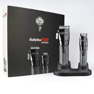 Matu mašīnas un trimmera komplekts BaByliss PRO Barbers Spirit Gunsteel FX, FX8705E