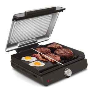 Elektriskais galda grils Ninja Sizzle GR101EU, 1450W, 60-260°C, 35.5x37.5cm