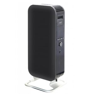 Elektriskais eļļas radiators Mill Oil Filled Radiator AB-H1000DN BLACK, 1000W, 3 ātrumi, 12-16m², LED ekrāns