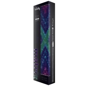 Viedā LED gaismas siena Twinkly Matrix Gaming Curtain, 500LED, 0.5x2.4m, RGB, IP20, Screen Mirroring