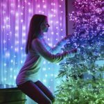 Viedā LED lampiņu virtene Twinkly Strings RGB, Gen II, 60m, 750LED, IP44, BT+WiFi