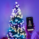 Viedā egle ar LED gaismām Twinkly Pre-lit Regal Tree RGB, 1.5m, 270LED, IP20, BT+WiFi