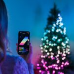 Viedā egle ar LED gaismām Twinkly Pre-lit Regal Tree RGB, 1.5m, 270LED, IP20, BT+WiFi