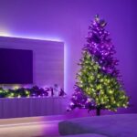 Viedā egle ar LED gaismām Twinkly Pre-lit Regal Tree RGB, 1.5m, 270LED, IP20, BT+WiFi