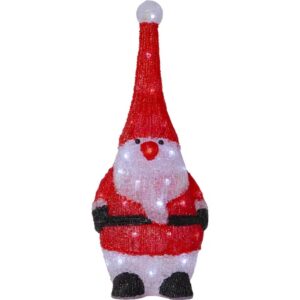 LED āra dekorācija Ziemassvētku vecītis Star Trading Crystalo, 59cm, 40LED, IP44