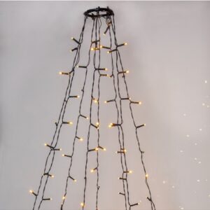 LED āra virtene Ziemassvētku eglītei Star Trading Shiny, 8×2m, 360LED, WW, IP44 LED āra virtene Ziemassvētku eglītei Star Trading Shiny, 8×2m, 360LED, WW, IP44