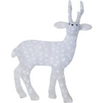 LED Ziemassvētku dekorācija briedis Star Trading Figurine Crystalo, 97cm, CW, 200LED, IP44