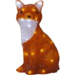 LED Ziemassvētku dekorācija Star Trading Figurine Crystalo, 35cm, CW, 40LED, IP44