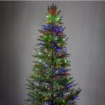 LED gaismas stieple Star Trading Christmas Tree Dew Drop, 8x2m, 160LED, MC, IP20