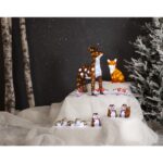 LED Ziemassvētku dekorācija Star Trading Figurine Crystalo, 35cm, CW, 40LED, IP44