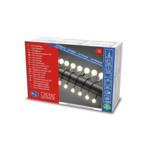 LED āra gaismas virtene Konstsmide Cherry, 3.2W, 6.3m, 80LED, WW, IP44