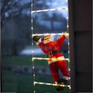 LED āra Ziemassvētku dekorācija Star Trading Ladde, 200x26cm, 228LED, WW, IP44, ar taimeri