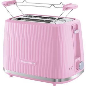 Grauzdiņu tosteris Russell Hobbs Eden 2 Slice Toaster Raspberry 27372-56, 800W, rozā