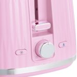 Grauzdiņu tosteris Russell Hobbs Eden 2 Slice Toaster Raspberry 27372-56, 800W, rozā