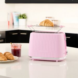 Grauzdiņu tosteris Russell Hobbs Eden 2 Slice Toaster Raspberry 27372-56, 800W, rozā
