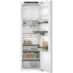 Iebūvējams ledusskapis ar saldētavu Bosch Serie 6 Top Freezer KIL82SDD0, 177.5x56cm, Soft Close, flat hinge