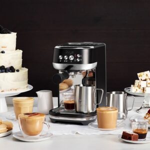 Espresso kafijas automāts Sage the Bambino™ Plus SES500 BTR, 1600W, Black Truffle