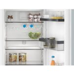 Iebūvējams ledusskapis ar saldētavu Bosch Serie 6 Top Freezer KIL82SDD0, 177.5x56cm, Soft Close, flat hinge