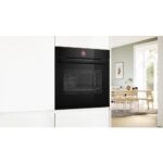 Iebūvējama cepeškrāsns Bosch Serie 8 HBG9742B1S, 60x60cm, AirFry, HomeConnect, MeatProbe