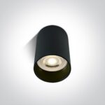 LED gaismeklis OneLight The Dark Light Cylinders Aluminium 12105E/B, GU10, 100mm, IP20