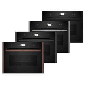 Iebūvējama tvaika cepeškrāsns ar mikroviļņu funkciju Neff N 90 C29FS3AY0, 45cm, Steam Boost